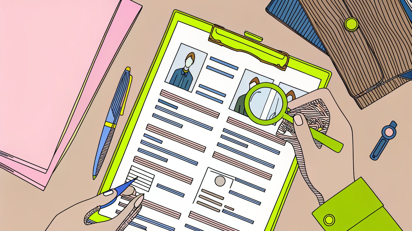 Illustration of a clipboard with a checklist and documents, representing preparation steps.